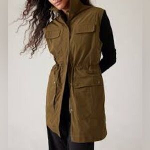 Athleta Boundless Sleeveless Utility Vest Sz S